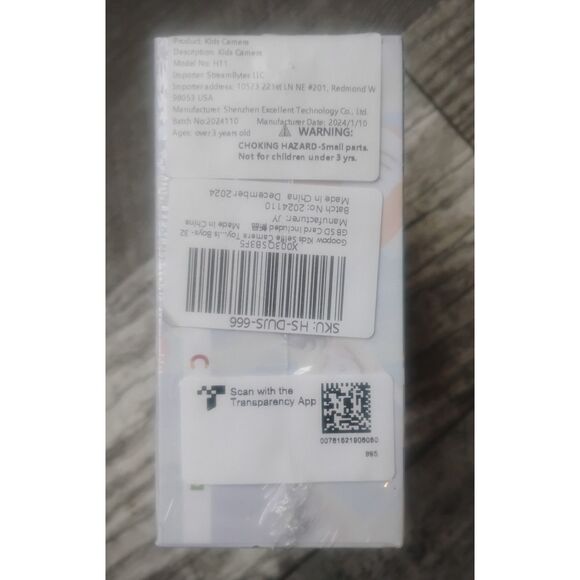 Goopow Kids Digital Selfie Camera Toy with 32 GB SD Card - NWT - Picture 3 of 4